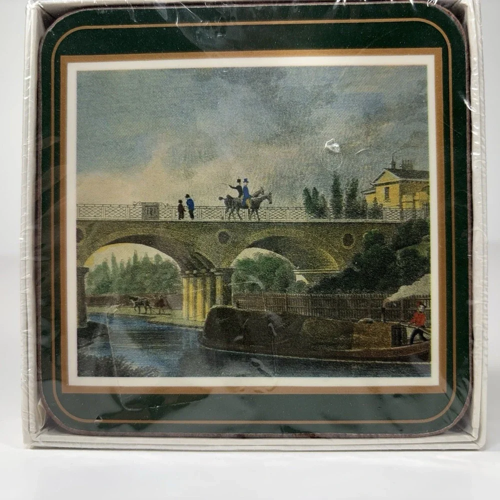 Lenox Vintage English Life Coasters set of 6 